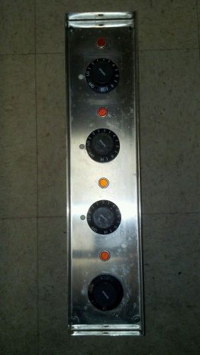 DELFIELD N8759-D FOUR (4) 12&#034; X 20&#034; PAN WET / DRY DROP IN HOT FOOD WELL controls