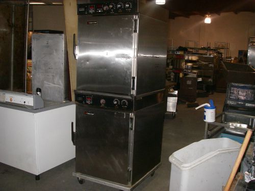 (2) cres cor models 151hua &amp; 151huat 1/2 size heated holding cabinets 1 w/probe for sale