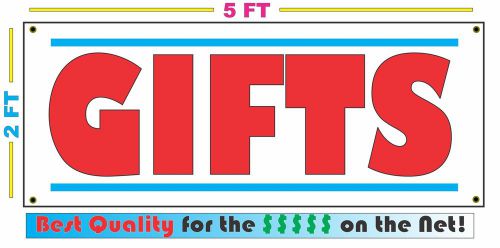 Full Color GIFTS BANNER Sign NEW Larger Size Best Quality for the $