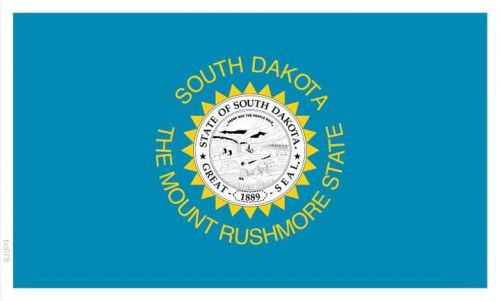 bc078 FLAG OF SOUTH DAKOTA (Wall Banner Only)