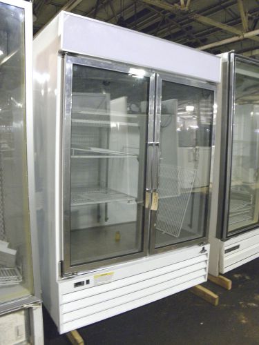 Ascend jgd-46f two door  low temp ice cream merchandise display freezer for sale