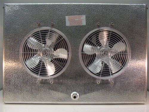 Bohn twin flow 2,500 btu air defrost 2 fan reach in evaporator 208/230v 1ph coat for sale