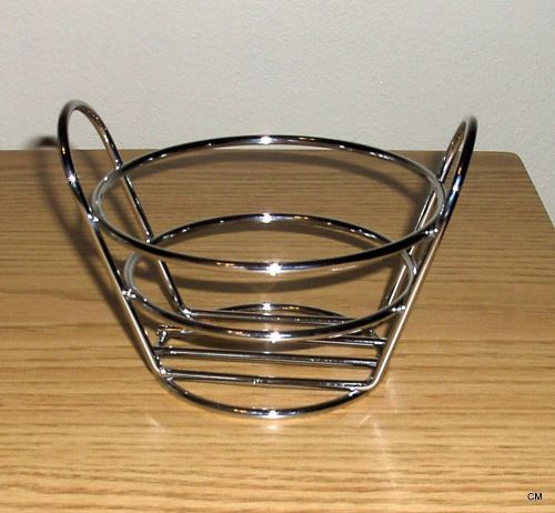 American Metalcraft Chrome Round Basket~RESTAURANT FOOD SERVER~NEW