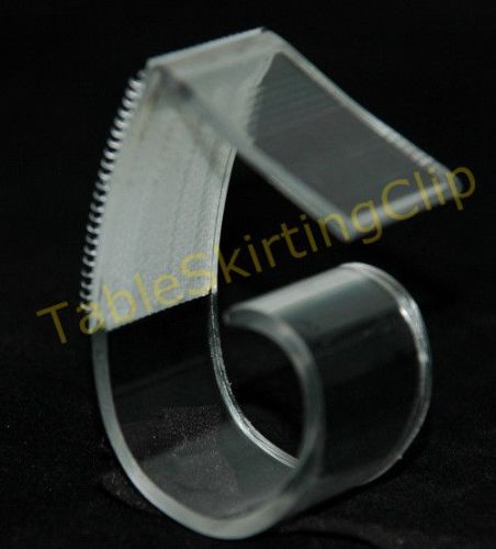 50 large table skirting skirt clips | fits table edges 1.25&#034; to 2.5&#034; thick for sale