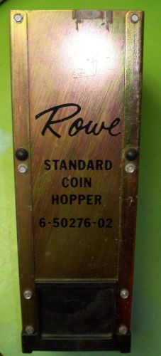 ROWE STANDARD COIN HOPPER #6-50276-02, QUARTERS, DIMES, NICKELS, VG