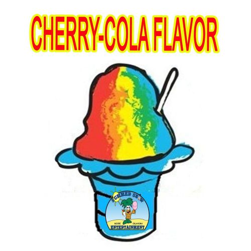 CHERRY COLA SYRUP MIX SHAVED ICE / SNOW CONE Flavor GALLON CONCENTRATE #1