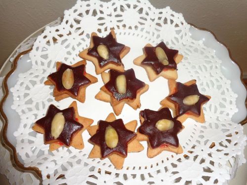 EURO-COOKIE ART - Homade cookies -&#034;CHOCO STARS&#034; - 1 dozen