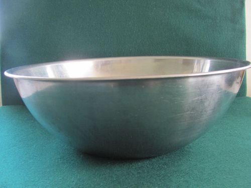 VOLLRATH LARGE STAINLESS STEEL MIXING BOWL # 47943