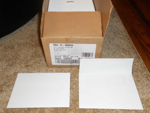 (500) White 5 x 7 Announcement Invitation Craft Photo Card Envelopes!