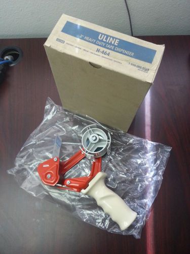 Uline 2&#034; tape gun tape dispenser heavy duty industrial new in box  h-464 for sale