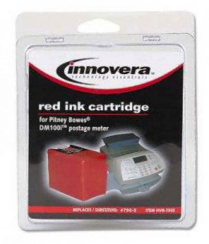NEW + SEALED * INNOVERA RED INK CARTRIDGE IVR-7935 * Pitney Bowes DM100i Postage