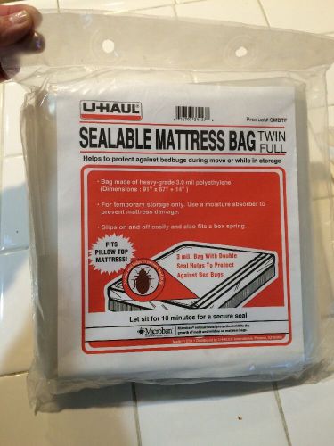 U-haul sealable mattress bag twin lot of 2 for sale