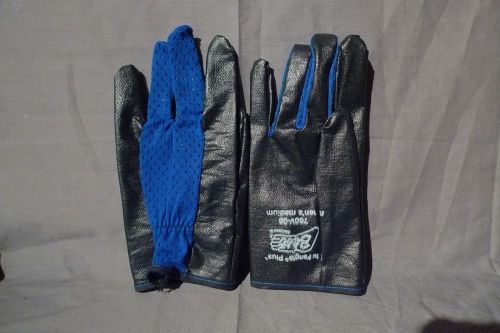 1 Dozen Best 760V Nu Fangle Plus Nitrile-Impregnated Gloves Men&#039;s medium