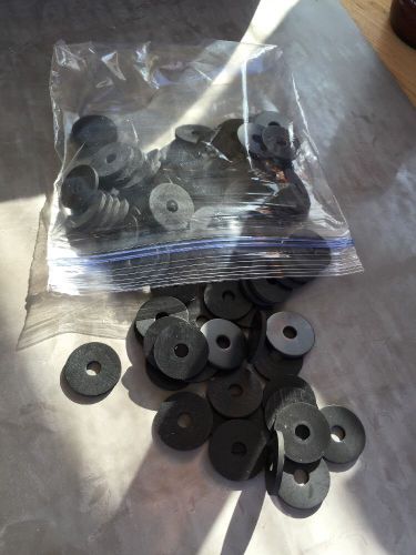 Viton rubber washers thick 1&#034; x 1/4&#034;x 3/32&#034; 100 washers for sale