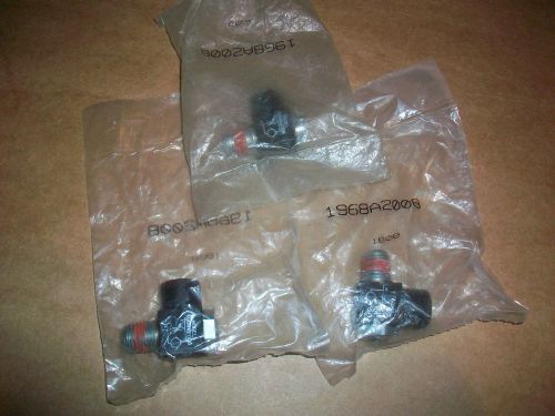 3pc Ross Pneumatic Flow Control Valve 1968A2008   1/4&#034;NPT   NEW IN BAG