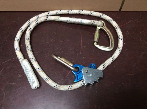 *pre owned* elk river 34416 quick-adjustable polyester rope positioning lanyard for sale