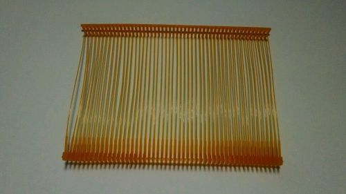 Box of 5000 Plastic Clothing Barbs for Standard Tagging Gun 3&#034; ORANGE