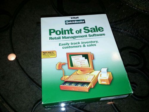 Intuit QuickBooks Point of Sale retail management software pro v7 new intqb08321