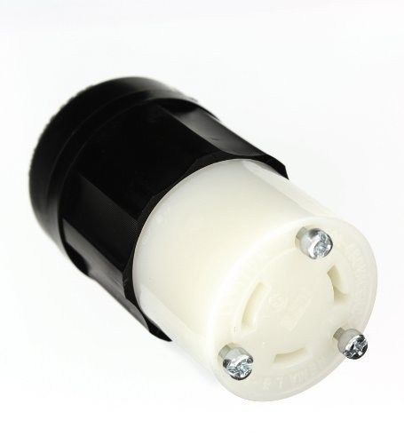 Leviton 2643 30 amp, 480 volt, nema l8-30r, 2p, 3w, locking connector, indust... for sale