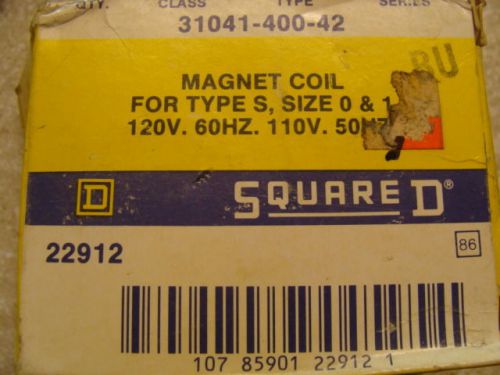 Square d 31041-400-42 magnet coil for sale