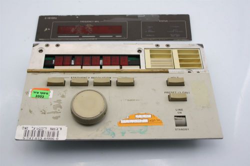 HP Agilent 8672A Front Panel Sub Assembly with 08672-60179 Board card