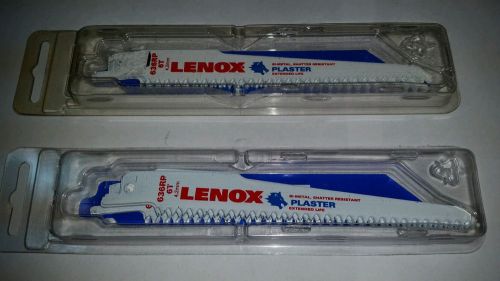 Lenox 636RP Sawzall Blades 2 Sets Of 5 New= 10 NEW BLADES!!