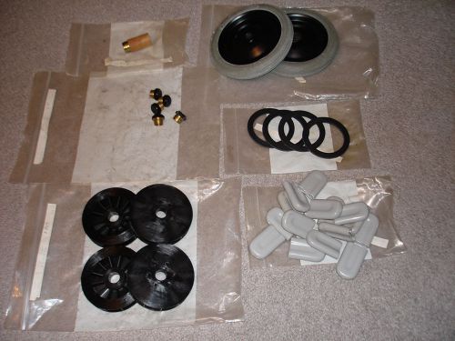 LOT OF NSS PARTS, M-1 &#039;PIG&#039; COMMERCIAL VACUUM CLEANER, WHEELS, FAN, BRUSH HOLDER