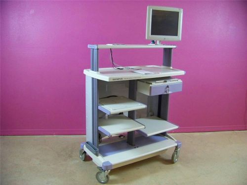 Olympus wm-d60 mobile worstation endoscopy medical trolly cart guaranteed!!!! for sale