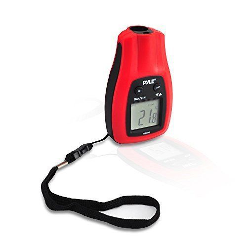 Pyle Meters PMIR15 PYLE Mini Infrared Thermometer W/ Laser Pointer