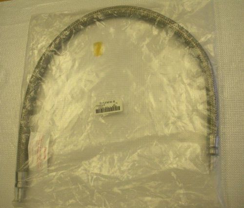 Metal Flexible Hose, FL Series, 1/2&#034; Swagelok Tube Adapters,36&#034;,