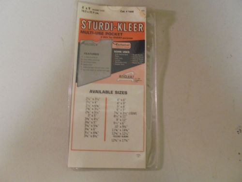 (14) Anglers Sturdi-Kleer Multi Pocket 4x9 #1448