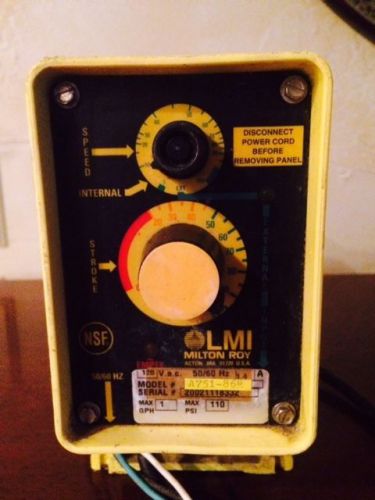 LMI Milton Roy Metering Pump Model # A751-86R