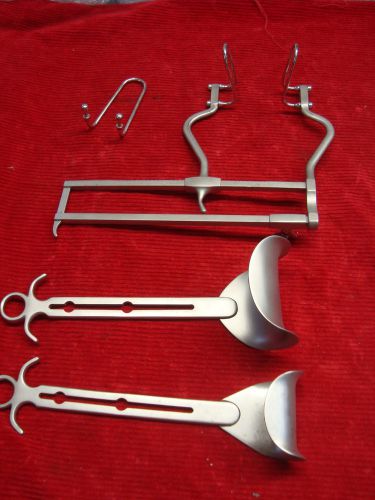 New, Grieshaber Abdominal Retractor Set, Stainless
