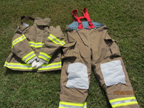 Globe gx-7 firefighter turn out gear - jacket 54 x 32 - pants 52 x 32 - 09/2010 for sale