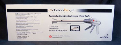 Ethicon echelon flex45 compact articulating endoscopic liner cutter sc45a - new for sale