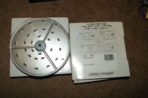 27577 Robot Coupe 2mm,5/64&#034; Grating Disc for Small Food Processors R2,R301,R401+