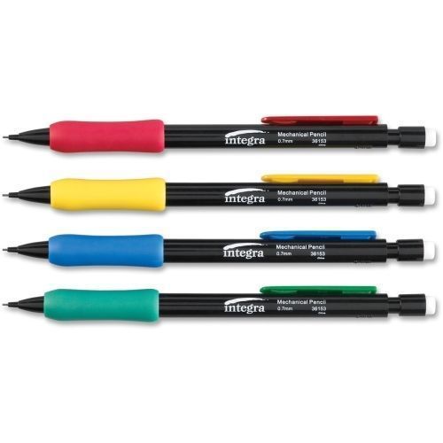 ***12 NEW*** 0.7mm Mechanical Pencils with Soft comfort Grips