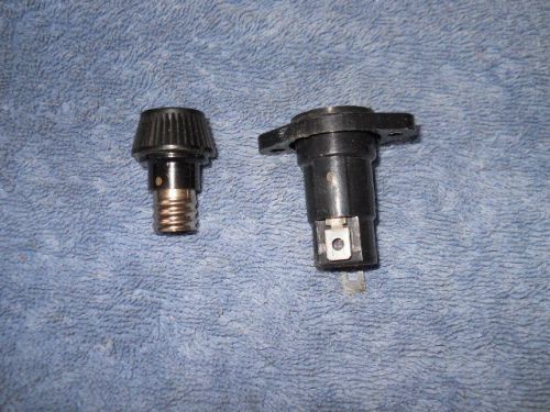 Panel mount midget size fuse holder (for size 10x38mm fuses), screw-in, 600v 30a for sale