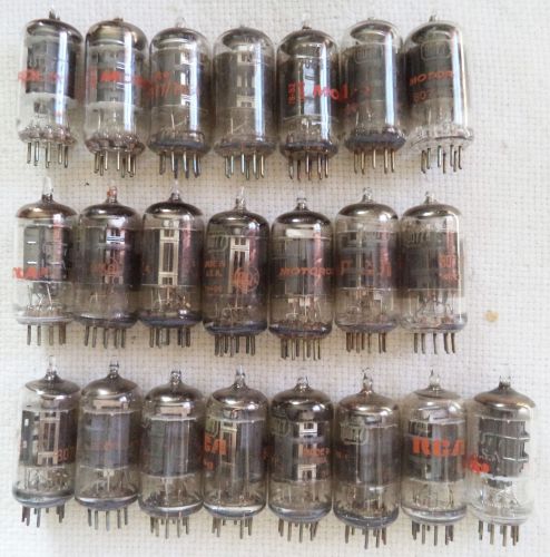 (22) Used 8077 Power Pentode Tube for Use in Mobile Equipment as Amp or Osc  N/R
