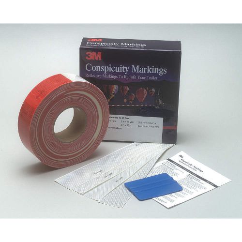 Conspicuity Tape Kit, Red/White, 150Ft 051131-06399