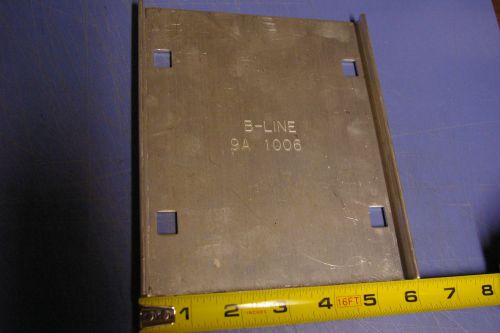 18 – cooper b-line 6&#034; cable tray splice plates. 9a-1006, 9a1006.  new for sale