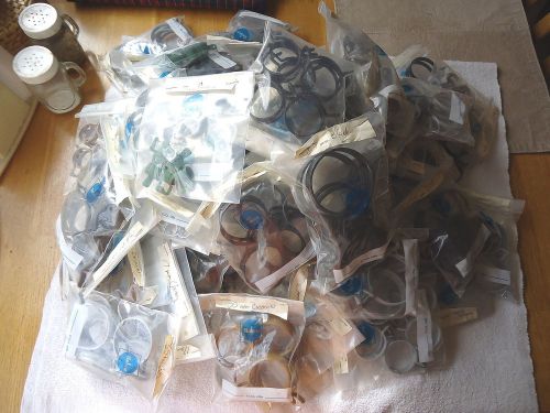 Mixed Lot Of 70 Packs Of New Old Stock Metric Hose Clamps From 13 mm To 67 mm