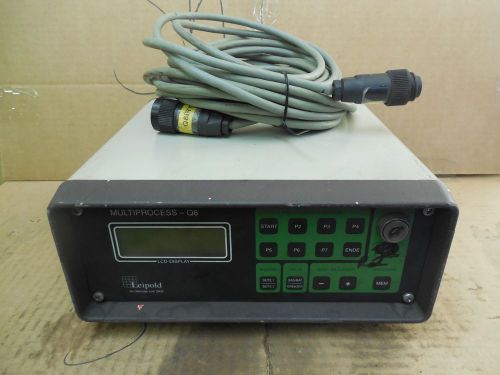 Leipold Multiprocess-Q8 Plasma Tig Welding Controller Multiprocess-Q8i Used