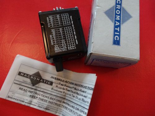 Macromatic solid state time delay relay ss-61522 for sale