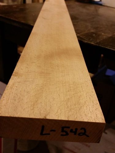 4/4 Beech Board 41.75 x 3.25 x ~1in. Wood Lumber (sku:#L-542)