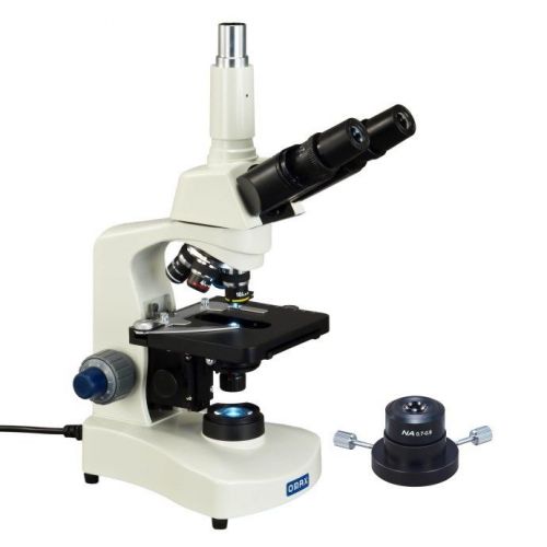 OMAX 40X-2500X Dry Darkfield Trinocular Siedentopf Microscope 3W LED Light