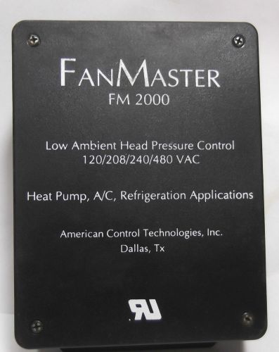FanMaster FM2000 Low Ambient Head Pressure Control