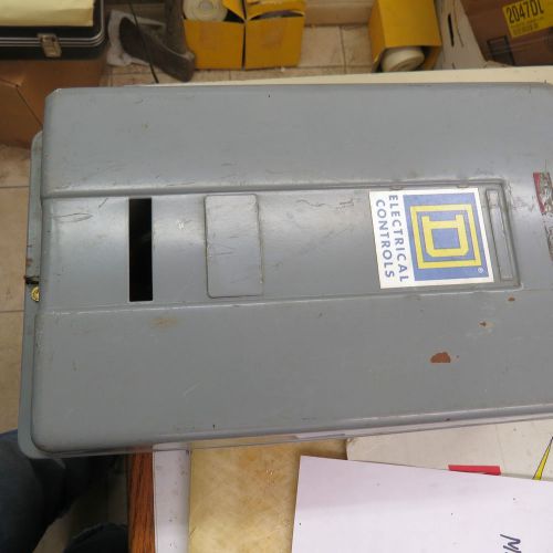 Square d electrical controls enclosure for starter for sale