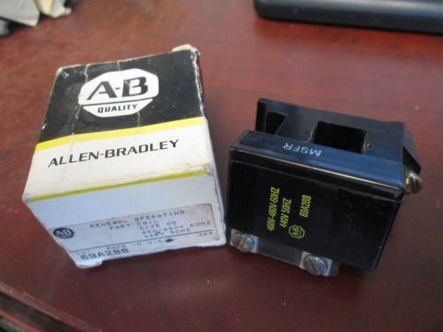 Allen-Bradley Magnetic Coil 69A288 460-480V@60Hz 440V@50Hz Size 00 New Surplus