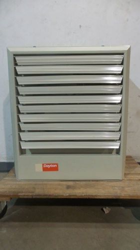 Dayton 22.5/30 kw 240/208 v 77000/102000 btuh unit heater for sale